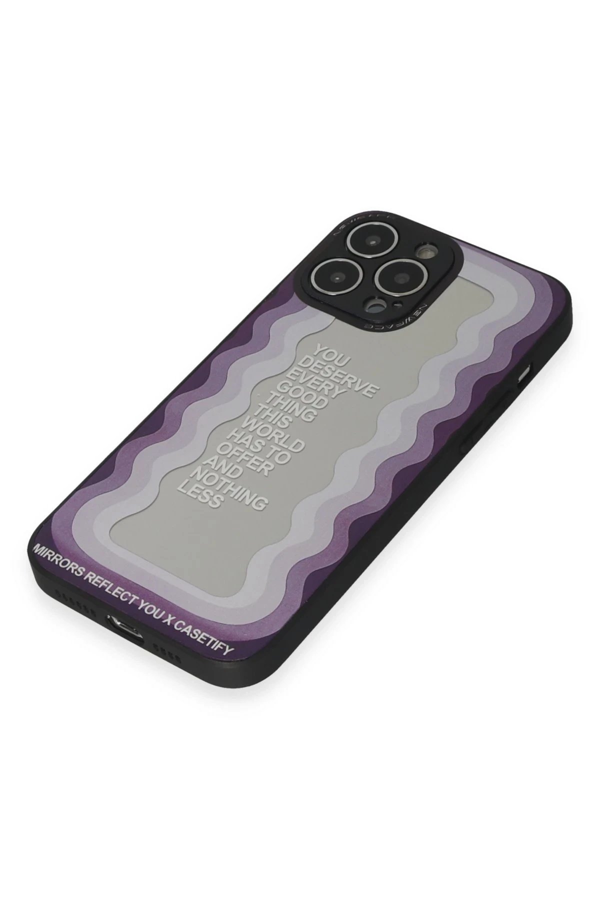 iPhone 13 Pro Kılıf Mirror Desenli Kapak - Mirror - 5-(5796) - Görsel 4