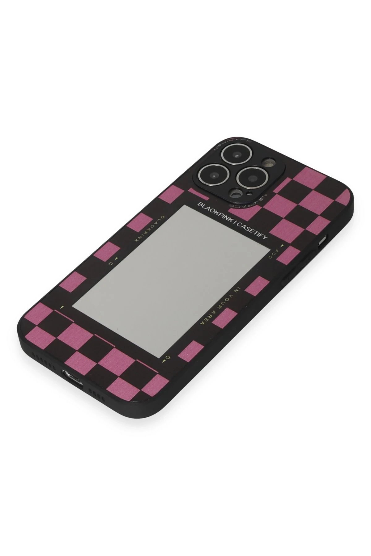 iPhone 13 Pro Kılıf Mirror Desenli Kapak - Mirror - 8-(5796) - Görsel 4