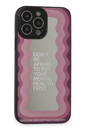 iPhone 13 Pro Max Kılıf Mirror Desenli Kapak - Mirror - 11-(5796)