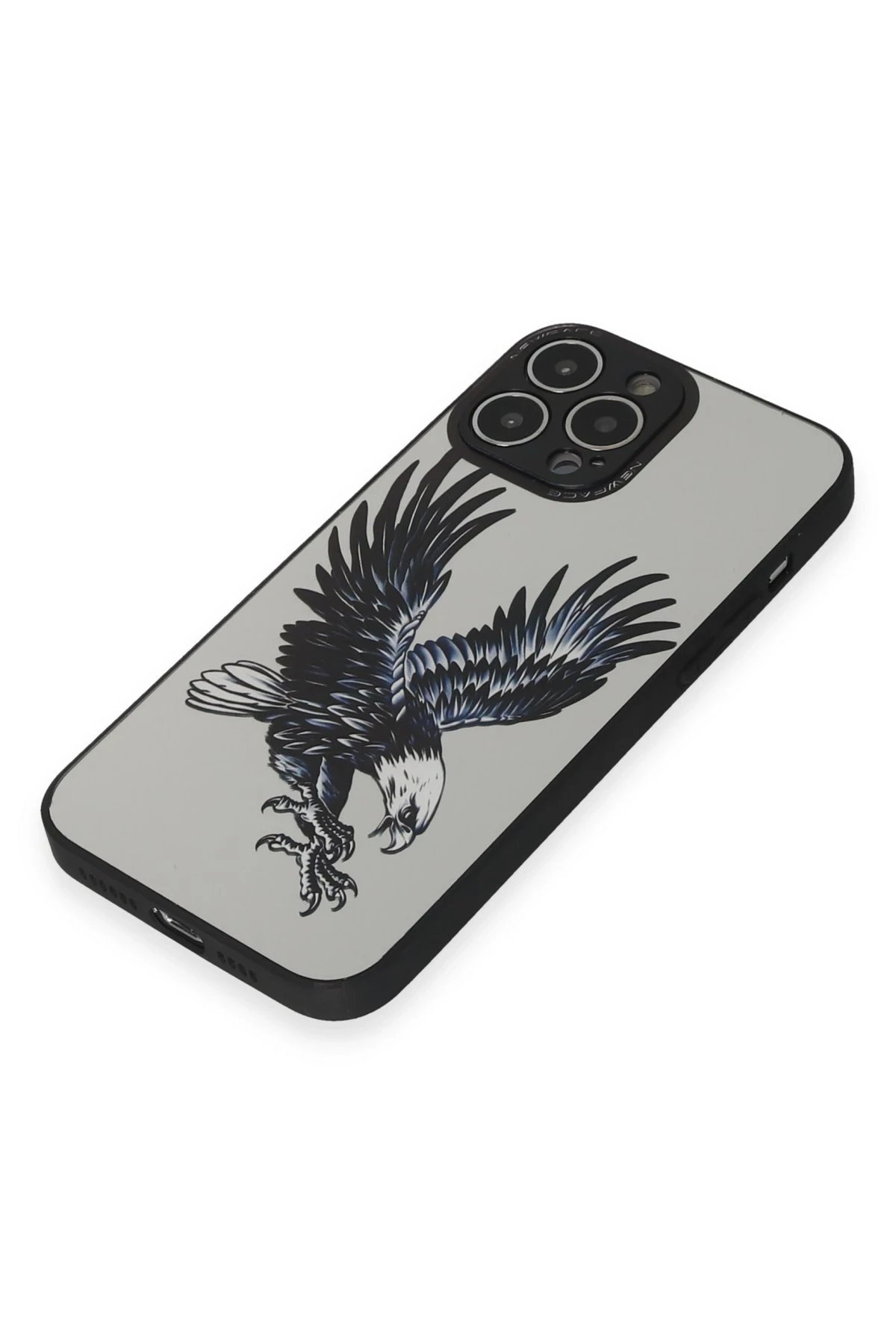 iPhone 14 Pro Kılıf Mirror Desenli Kapak - Mirror - 1-(5796) - Görsel 4