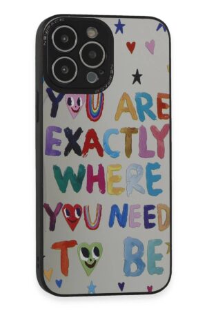 iPhone 14 Pro Kılıf Mirror Desenli Kapak - Mirror - 10-(5796)