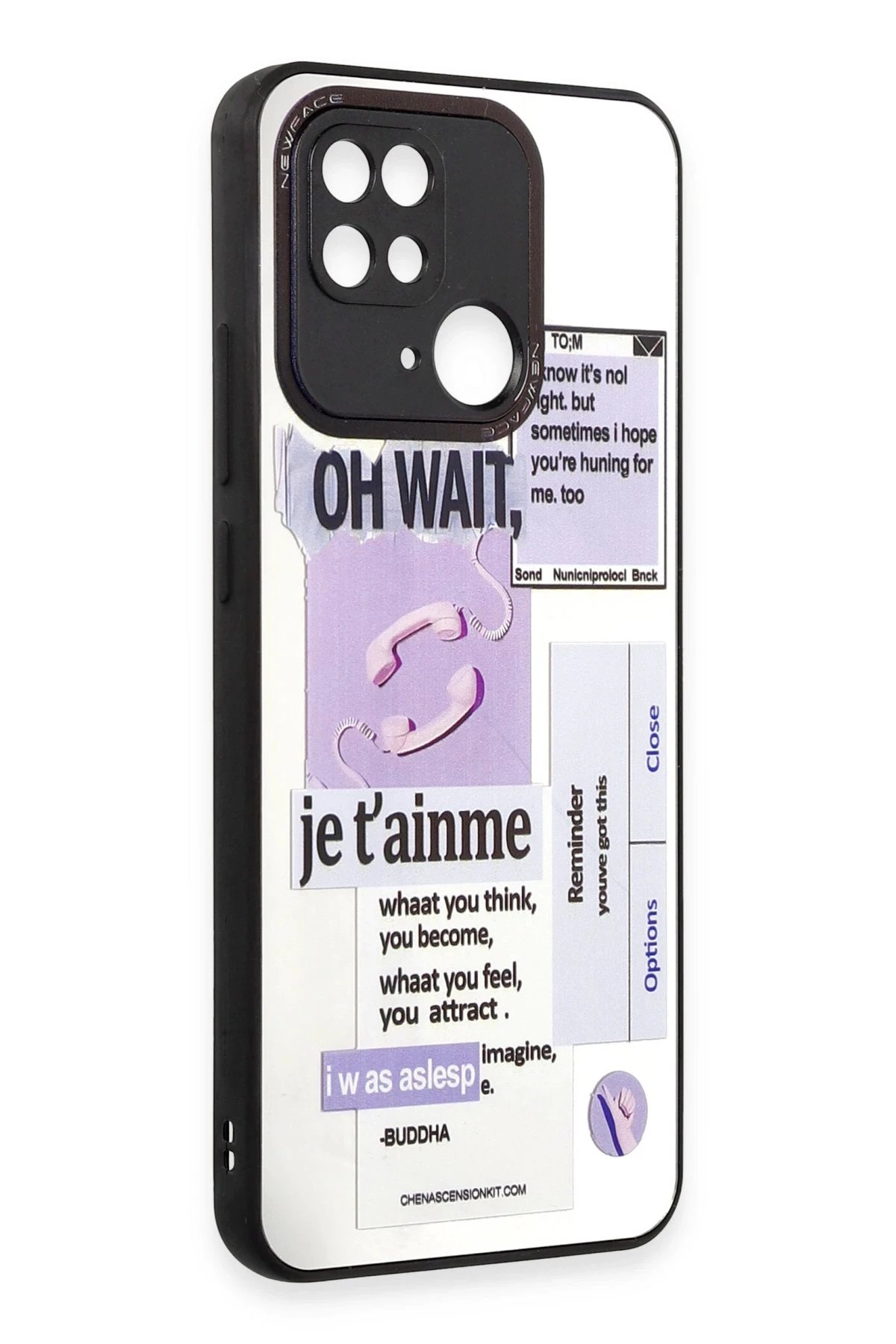 Xiaomi Redmi 10C Kılıf Mirror Desenli Kapak - Mirror - 4-(5796)