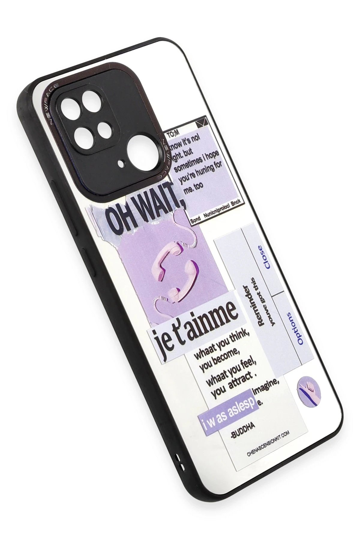 Xiaomi Redmi 10C Kılıf Mirror Desenli Kapak - Mirror - 4-(5796) - Görsel 2