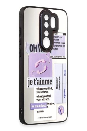 Xiaomi Redmi Note 8 Pro Kılıf Mirror Desenli Kapak - Mirror - 4-(5796)