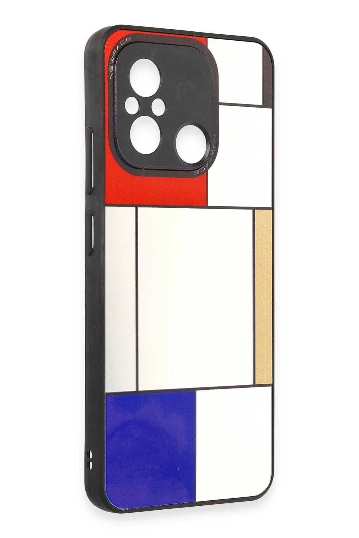 Xiaomi Redmi 12C Kılıf Mirror Desenli Kapak - Mirror - 9-(5796)