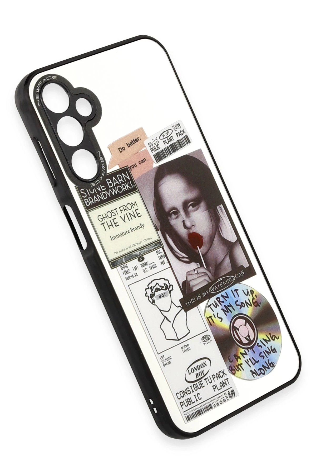 Samsung Galaxy A04S Kılıf Mirror Desenli Kapak - Mirror - 2-(5796) - Görsel 2