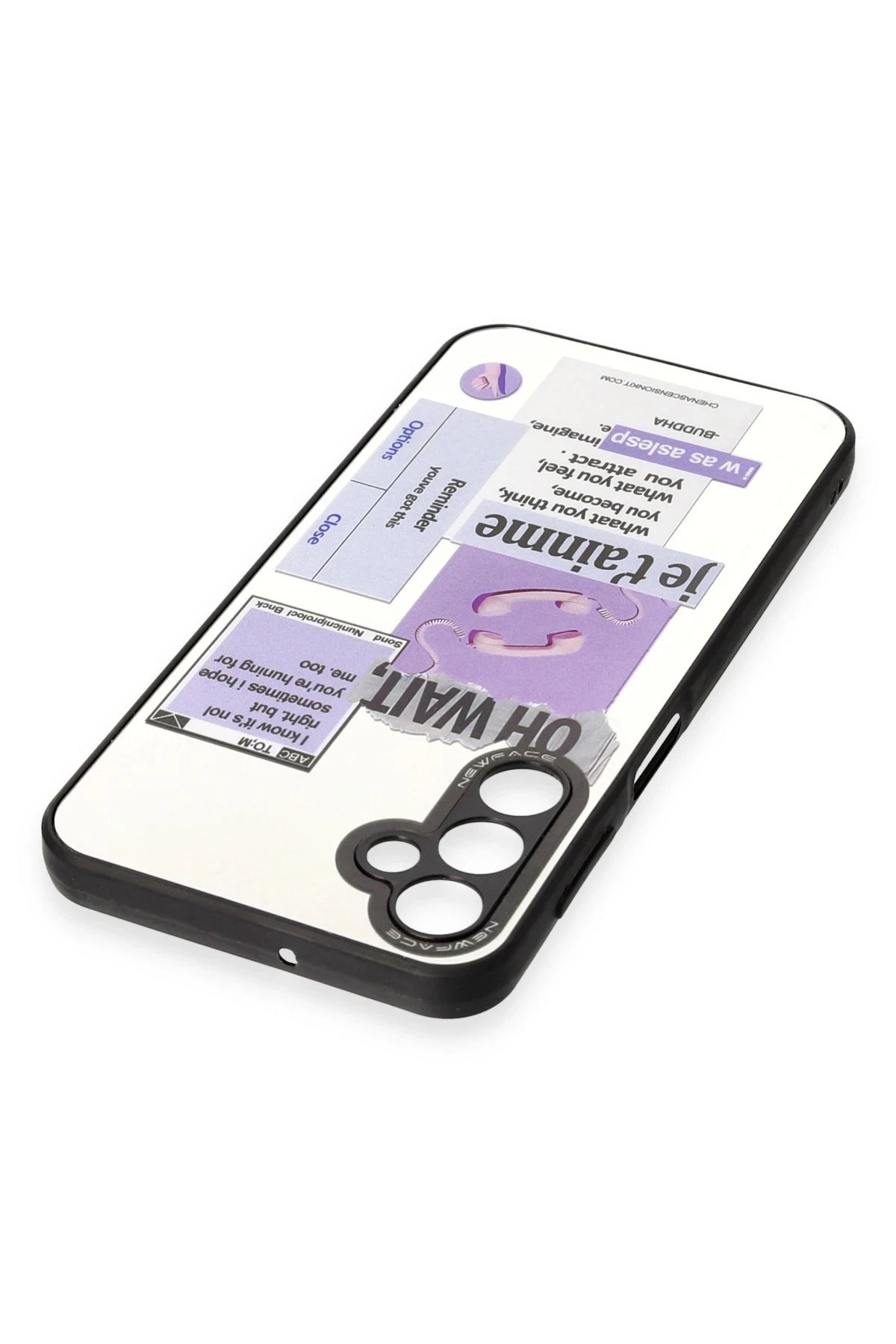 Samsung Galaxy A04S Kılıf Mirror Desenli Kapak - Mirror - 4-(5796) - Görsel 3