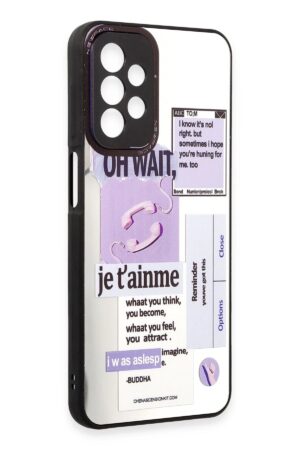 Samsung Galaxy A23 4G Kılıf Mirror Desenli Kapak - Mirror - 4-(5796)