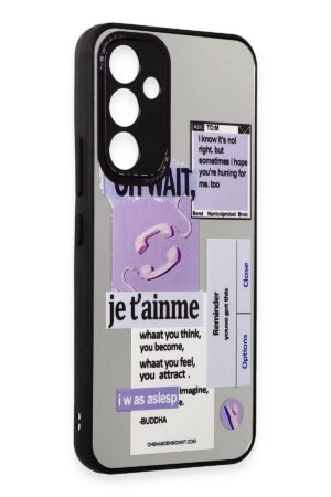 Samsung Galaxy A34 5G Kılıf Mirror Desenli Kapak - Mirror - 4-(5796)