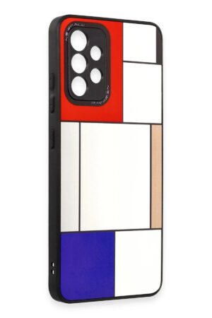 Samsung Galaxy A52 Kılıf Mirror Desenli Kapak - Mirror - 9-(5796)