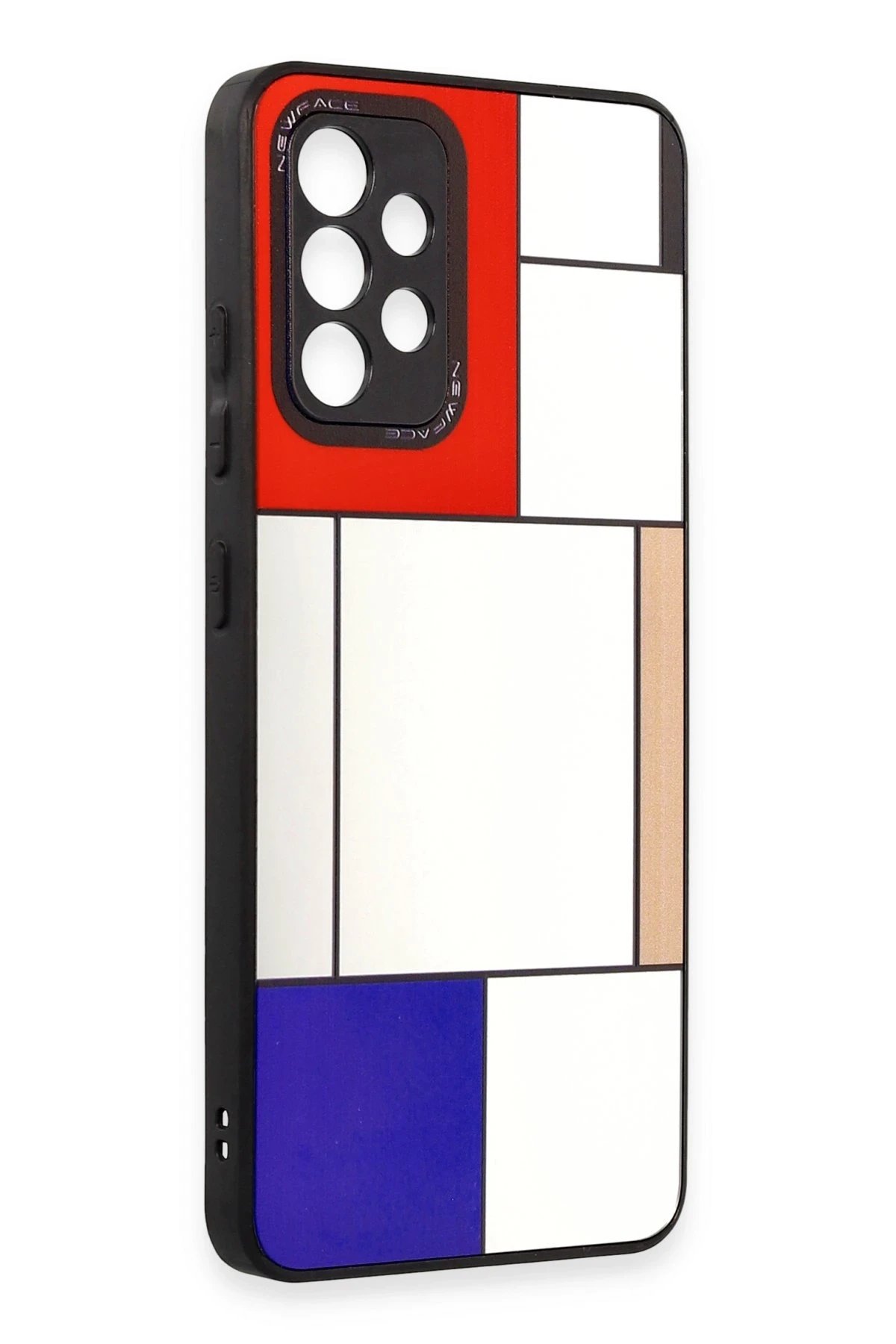 Samsung Galaxy A52 Kılıf Mirror Desenli Kapak - Mirror - 9-(5796)