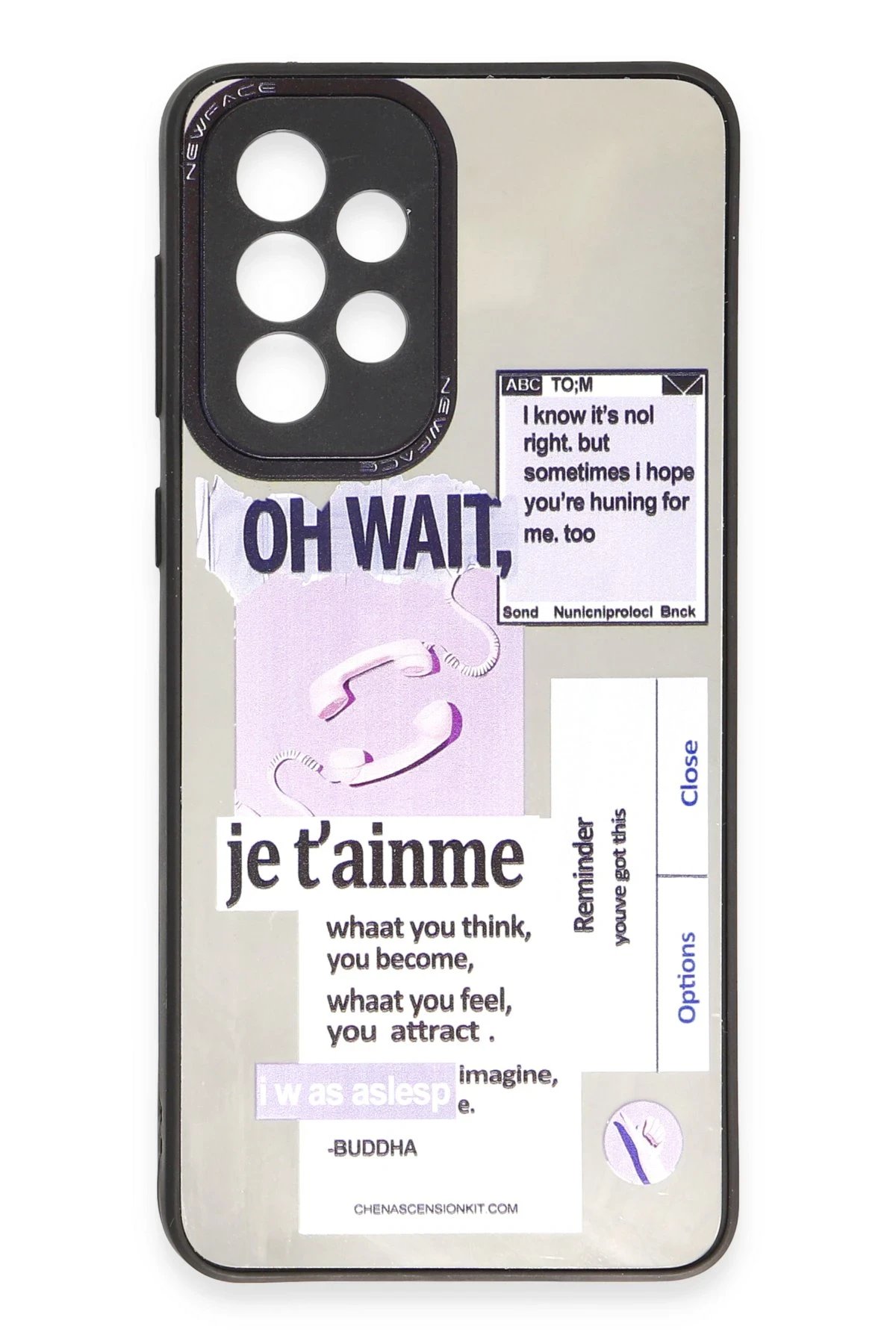 Samsung Galaxy A53 5G Kılıf Mirror Desenli Kapak - Mirror - 4-(5796) - Görsel 2