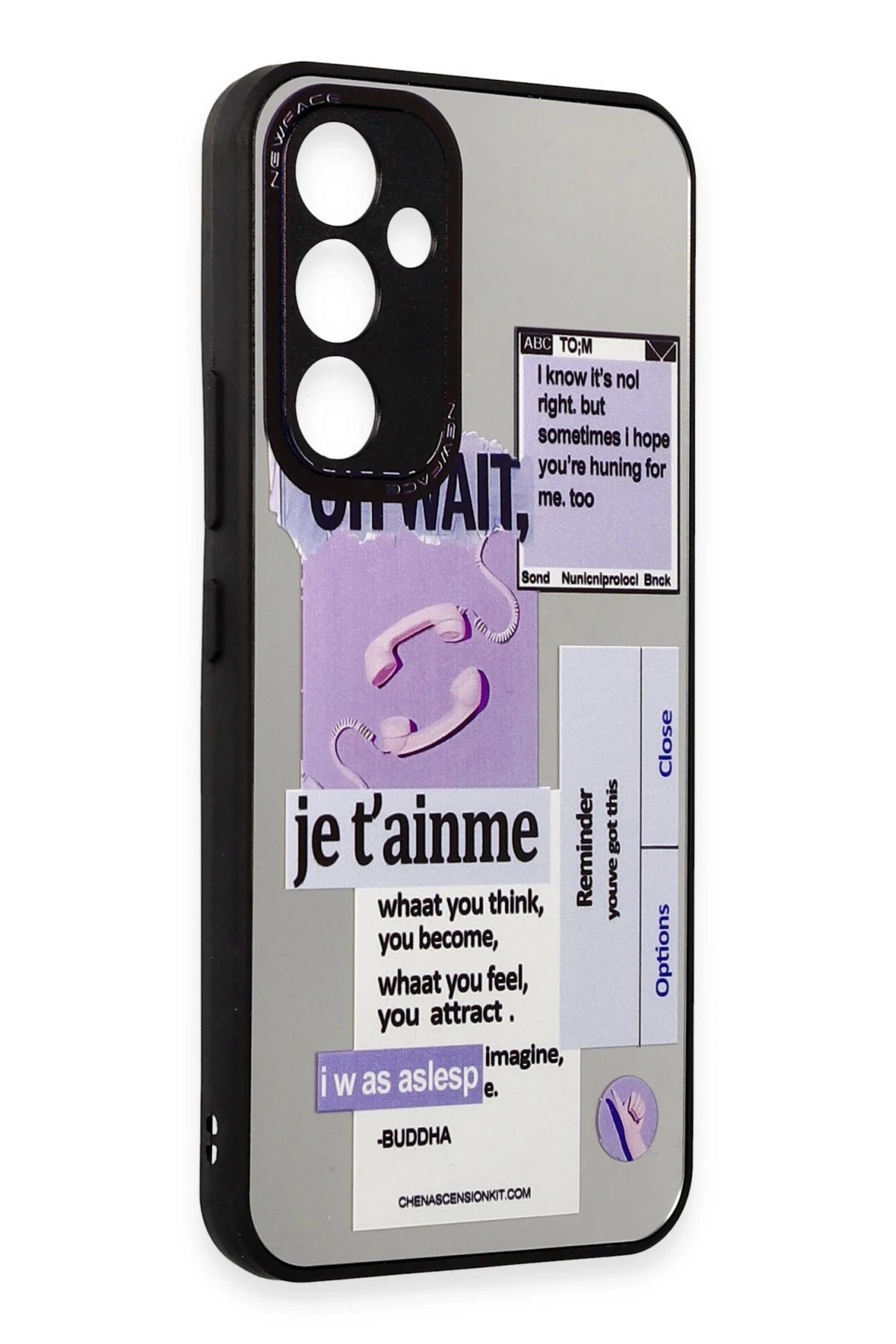 Samsung Galaxy A54 5G Kılıf Mirror Desenli Kapak - Mirror - 4-(5796)