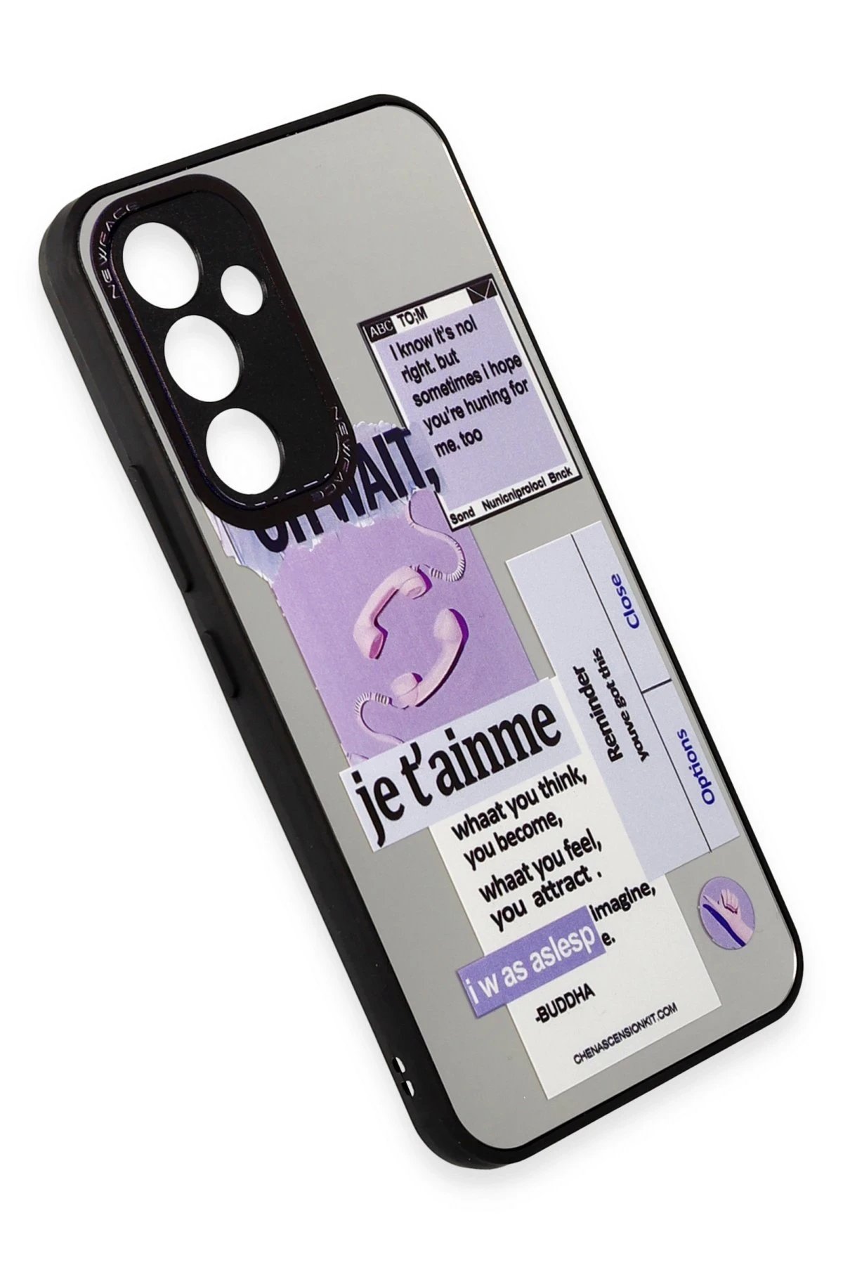 Samsung Galaxy A54 5G Kılıf Mirror Desenli Kapak - Mirror - 4-(5796) - Görsel 2