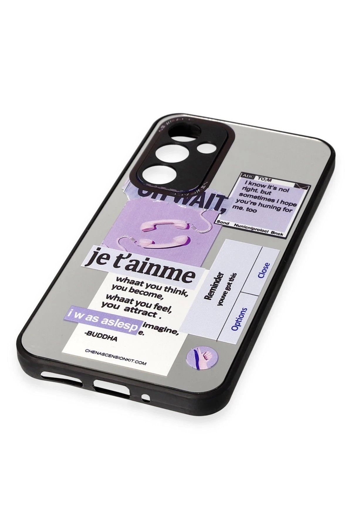 Samsung Galaxy A54 5G Kılıf Mirror Desenli Kapak - Mirror - 4-(5796) - Görsel 4