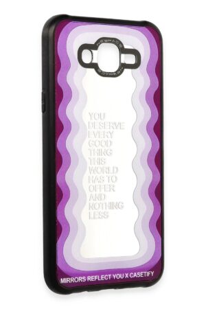 Samsung Galaxy J7 Kılıf Mirror Desenli Kapak - Mirror - 5-(5796)