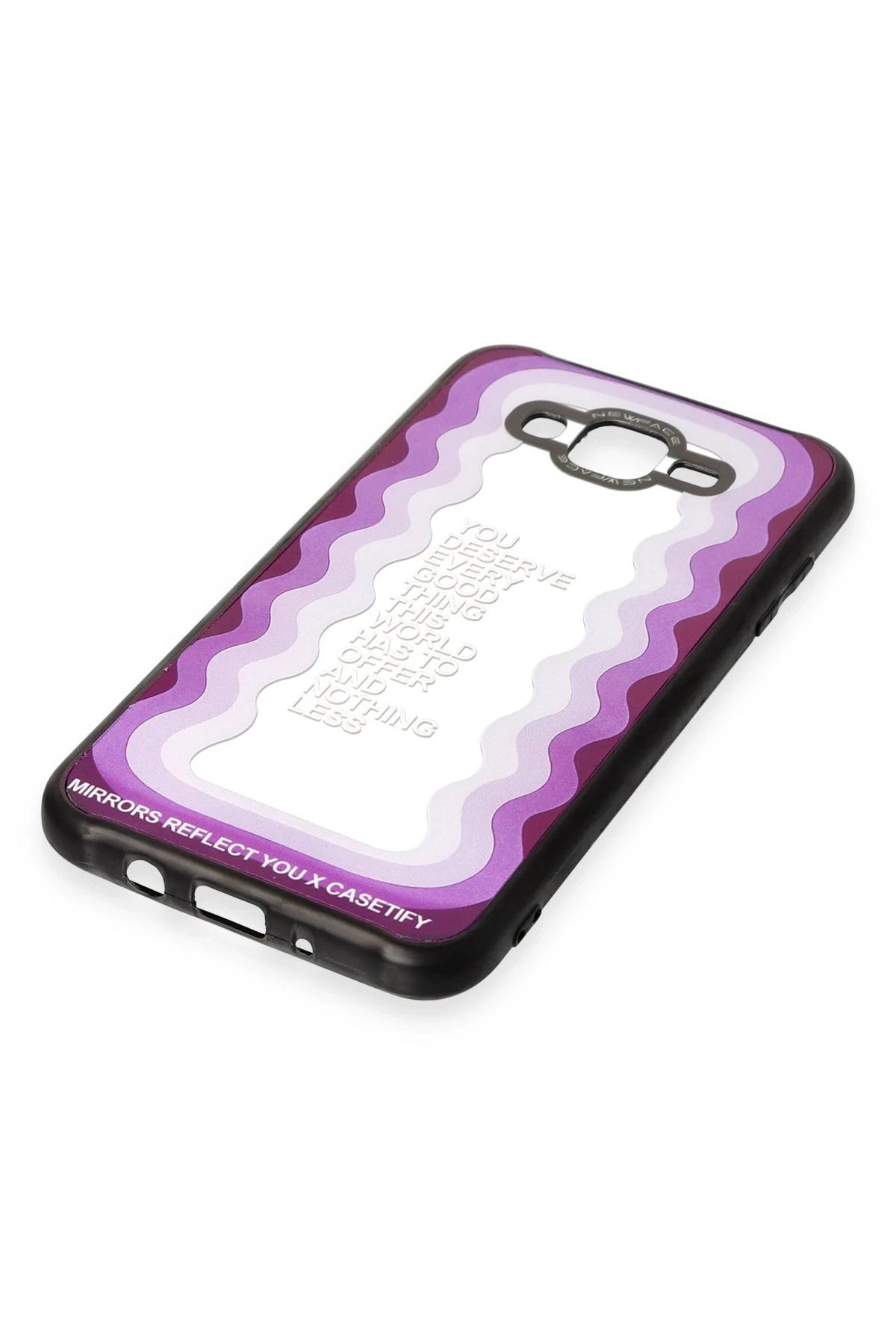 Samsung Galaxy J7 Kılıf Mirror Desenli Kapak - Mirror - 5-(5796) - Görsel 4