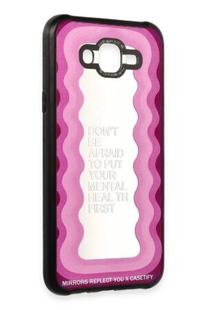 Samsung Galaxy J7 Kılıf Mirror Desenli Kapak - Mirror - 11-(5796)