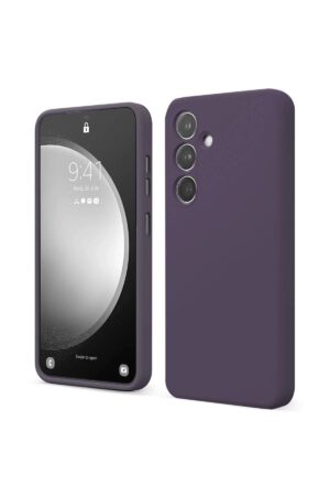 Samsung Galaxy A14 4G Kılıf First Silikon - Mor-(5796)