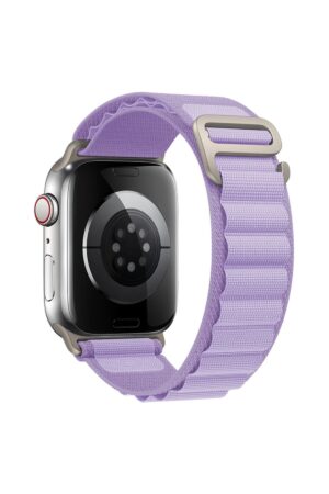 Apple Watch 42mm Mountain Kordon - Lila-(5796)