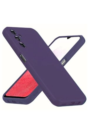 Samsung Galaxy A34 5G Kılıf First Silikon - Mor-(5796)