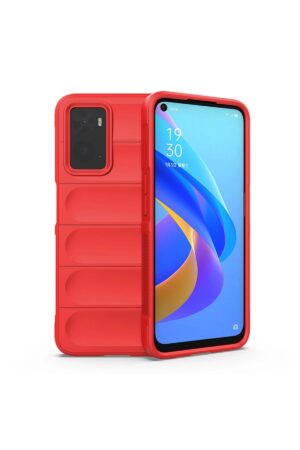Realme 9i 4G Kılıf Optimum Silikon - Kırmızı-(5796)