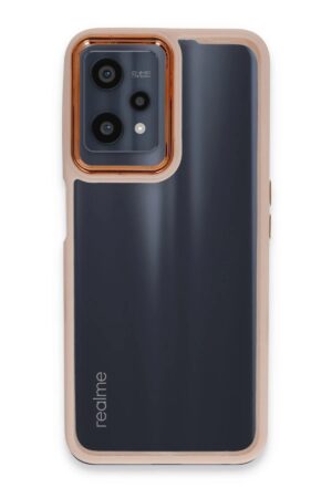 Realme 9 Pro 5G Kılıf Dora Kapak - Pudra-(5796)