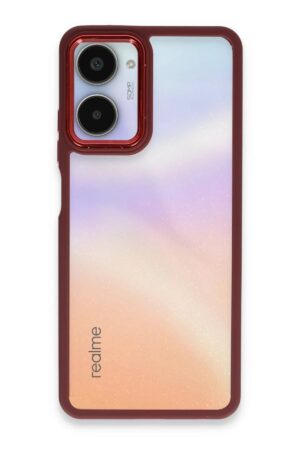 Realme 10 Pro 5G Kılıf Dora Kapak - Kırmızı-(5796)