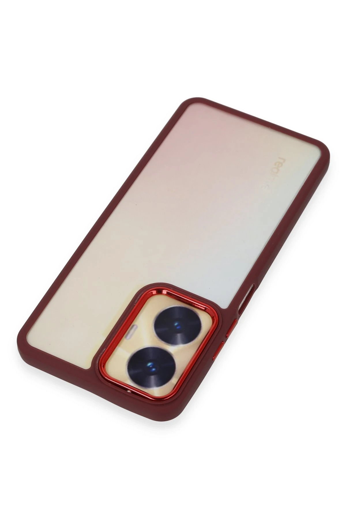 Realme C55 Kılıf Dora Kapak - Kırmızı-(5796) - Görsel 5