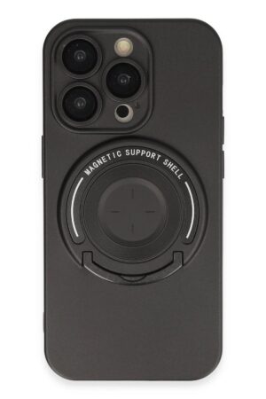 iPhone 14 Pro Kılıf Lukka Magneticsafe Kapak - Siyah-(5796)