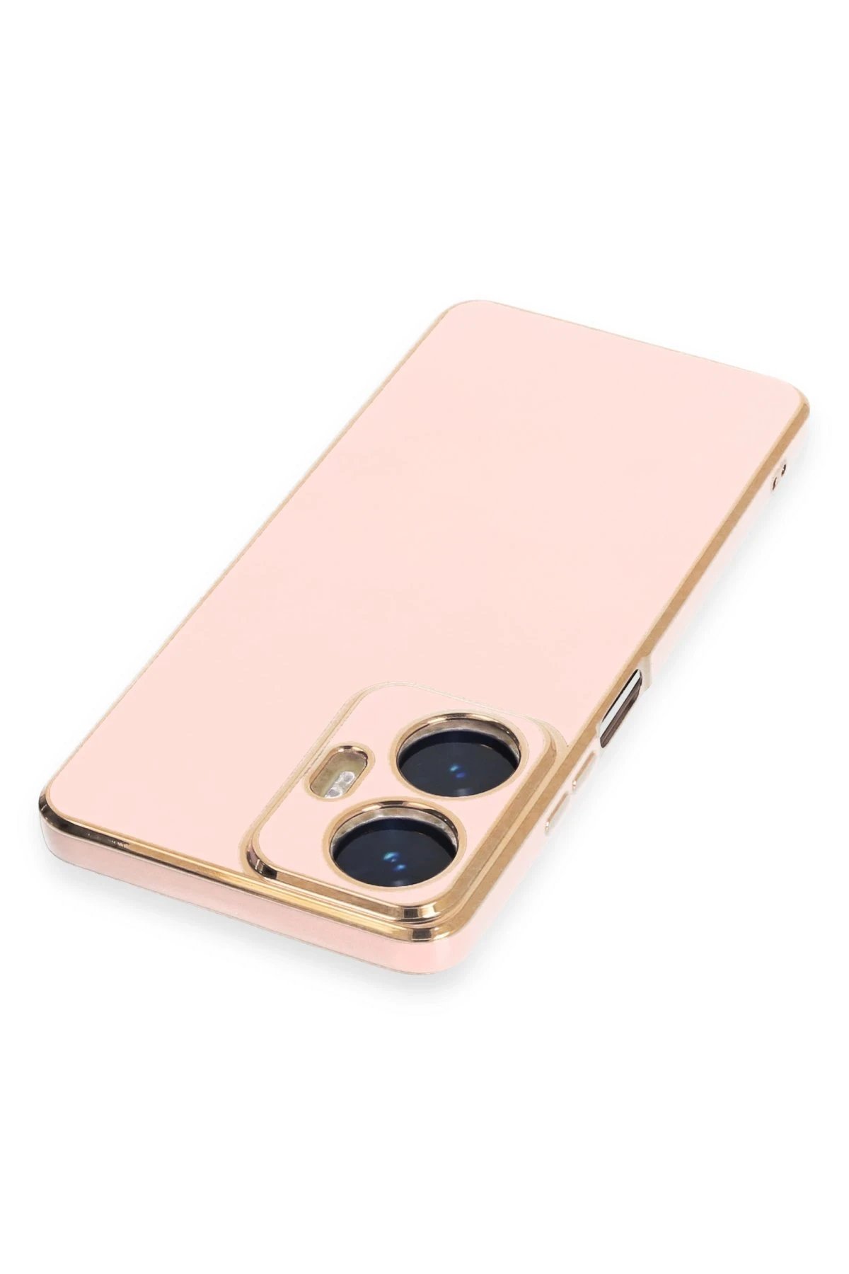 Realme C55 Kılıf Volet Silikon - Pembe-(5796) - Görsel 3