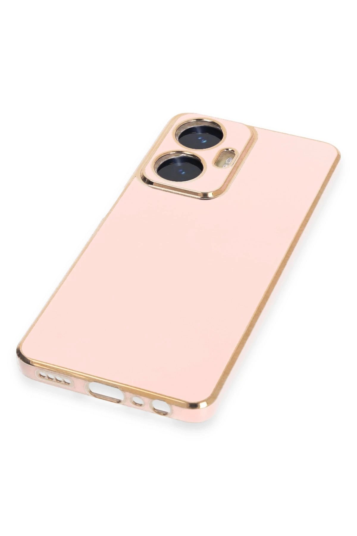 Realme C55 Kılıf Volet Silikon - Pembe-(5796) - Görsel 4