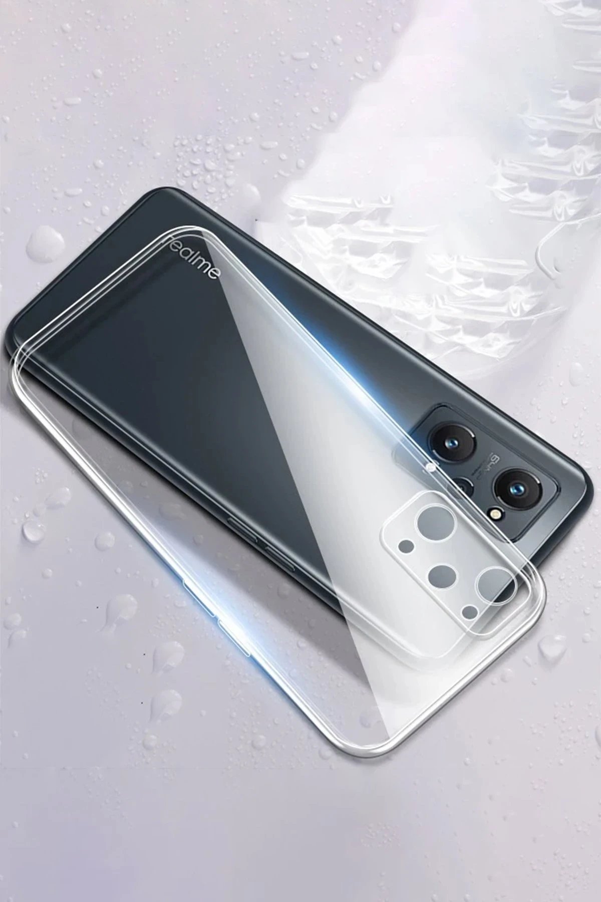 Realme GT2 Pro 5G Kılıf Lüx Şeffaf Silikon-(5796) - Görsel 5
