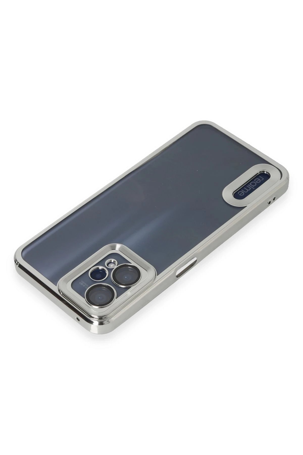 Realme 9 Pro 5G Kılıf Slot Silikon - Gümüş-(5796) - Görsel 3