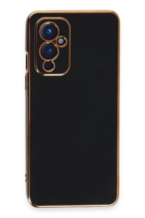 One Plus 9 Kılıf Volet Silikon - Siyah-(5796)