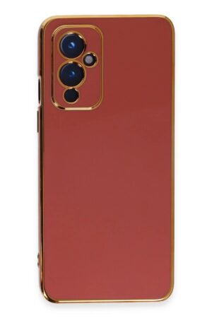 One Plus 9 Kılıf Volet Silikon - Kırmızı-(5796)