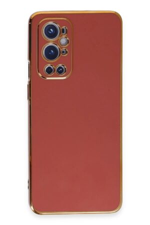 One Plus 9 Pro Kılıf Volet Silikon - Kırmızı-(5796)