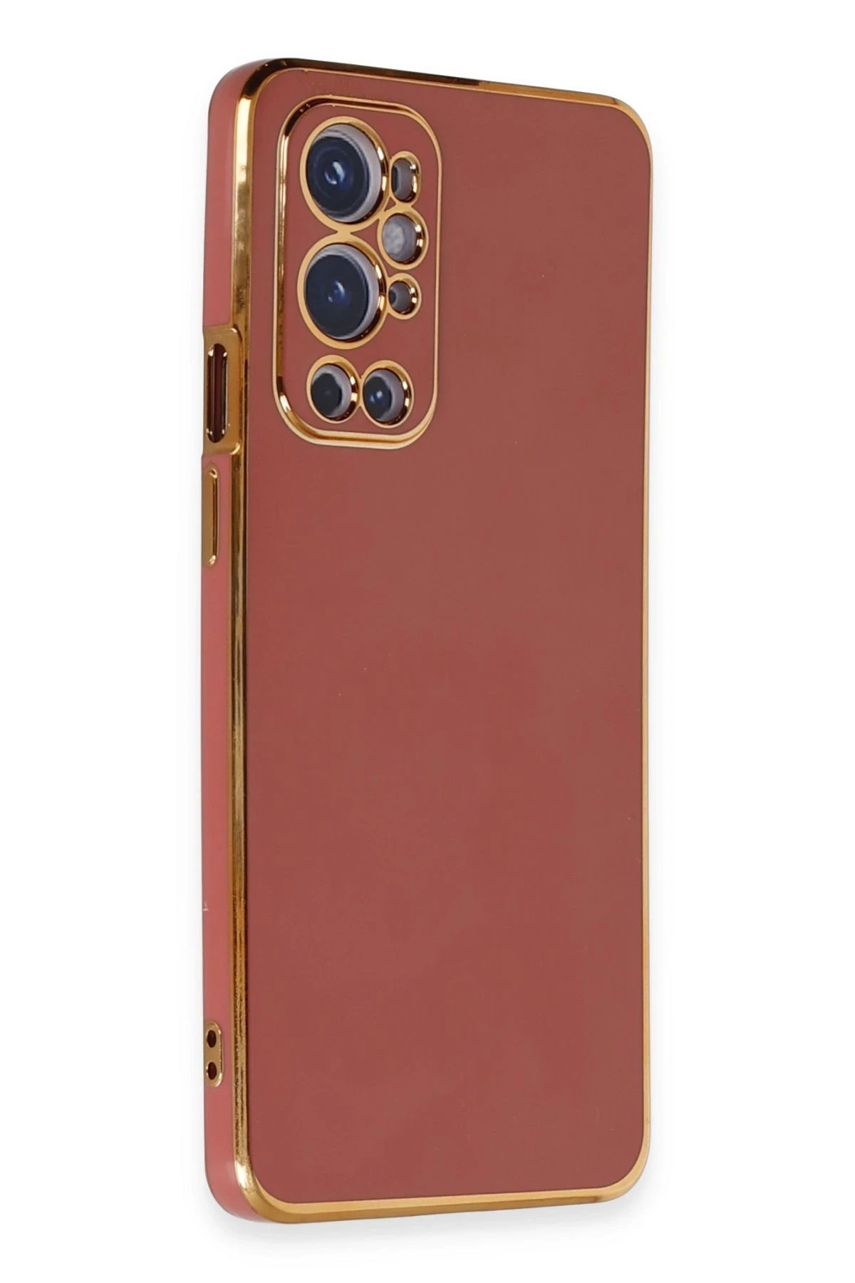 One Plus 9 Pro Kılıf Volet Silikon - Kırmızı-(5796) - Görsel 2