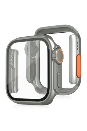 Apple Watch 41mm Watch 49mm Kasa Dönüştürücü ve Ekran Koruyucu - Yıldız Işığı-(5796)