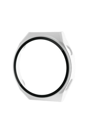 Huawei Watch GT3 Pro 43mm Dota Camlı Kasa Ekran Koruyucu - Uzay Grisi-(5796)