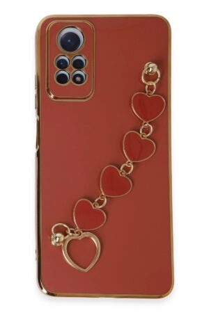 Xiaomi Redmi Note 12 Pro 4G Kılıf Esila Silikon - Kırmızı-(5796)