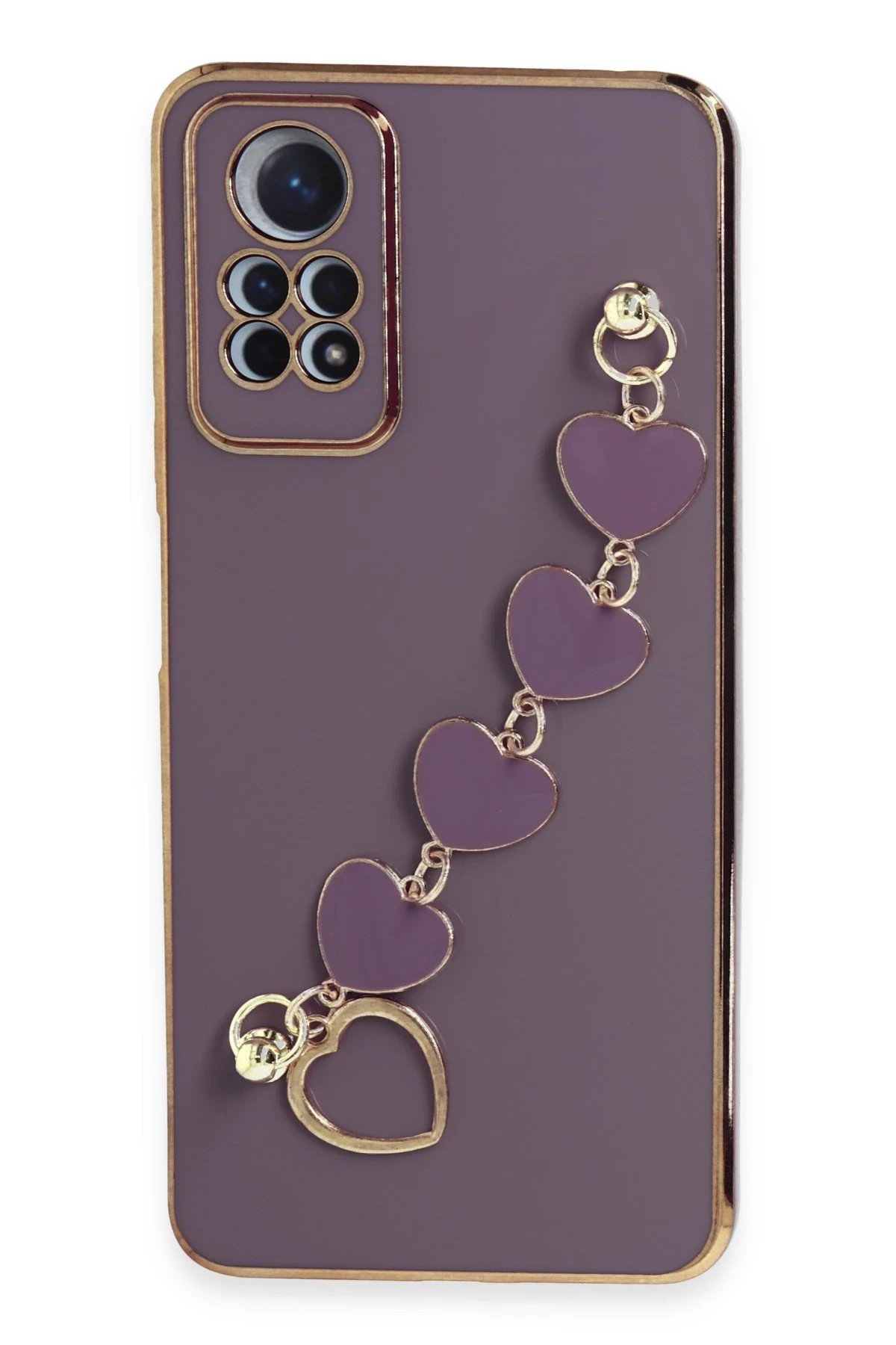 Xiaomi Redmi Note 12 Pro 4G Kılıf Esila Silikon - Mor-(5796)