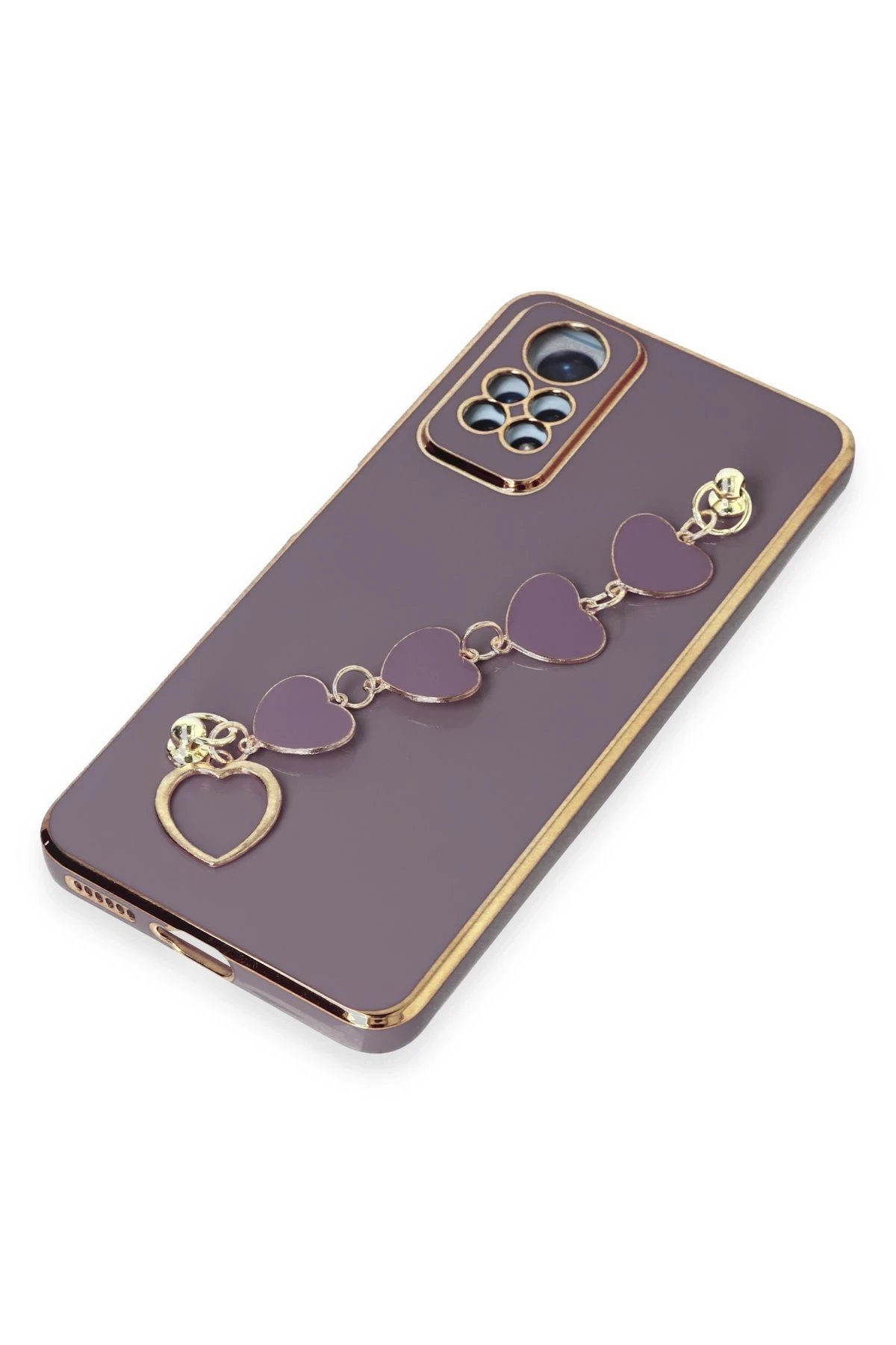 Xiaomi Redmi Note 12 Pro 4G Kılıf Esila Silikon - Mor-(5796) - Görsel 4