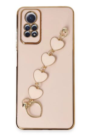 Xiaomi Redmi Note 12 Pro 4G Kılıf Esila Silikon - Pudra-(5796)