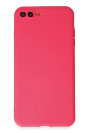 iPhone 7 Plus Kılıf First Silikon - Pembe-(5796)
