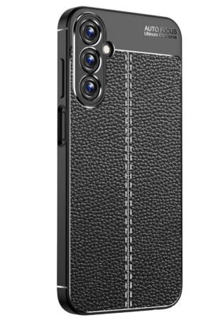 Samsung Galaxy A15 4G Kılıf Auto Focus Kapak - Siyah-(5796)