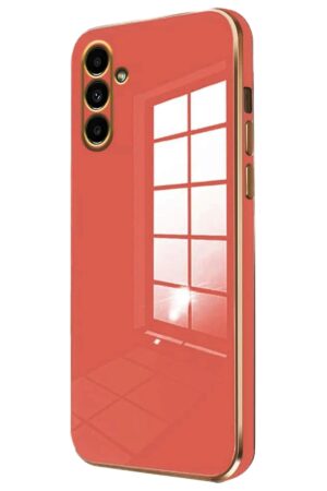 Samsung Galaxy A15 4G Kılıf Volet Silikon - Kırmızı-(5796)