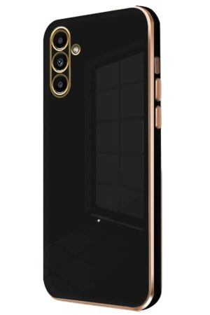 Samsung Galaxy A55 5G Kılıf Volet Silikon - Siyah-(5796)