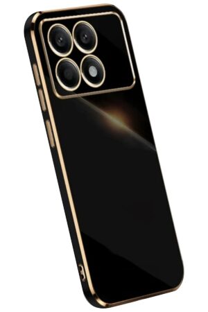 Xiaomi Poco X6 Pro Kılıf Volet Silikon - Siyah-(5796)