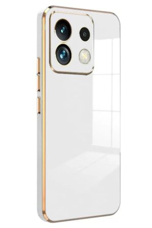 Xiaomi Poco M6 Pro 4G Kılıf Volet Silikon - Beyaz-(5796)